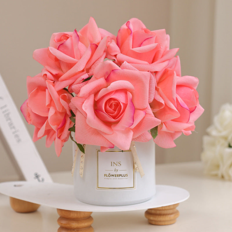 Rolled rose,Artificial flower, bouquet