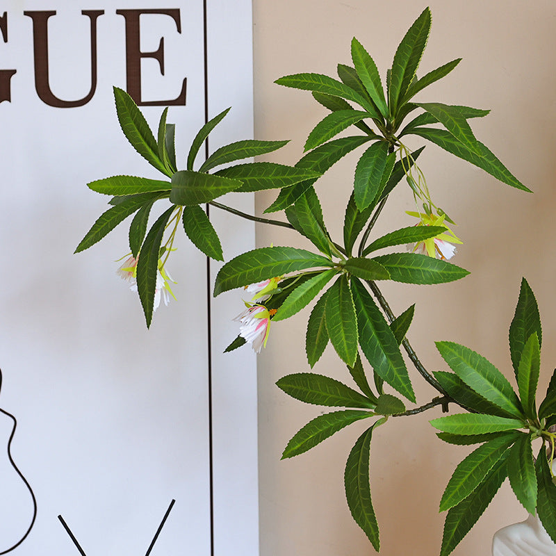 Elaeocarpus hainanensis, Artificial green plants, 8Pcs a Pack