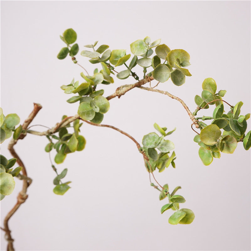 Eucalyptus Branch, Artificial Plants, 2Pcs