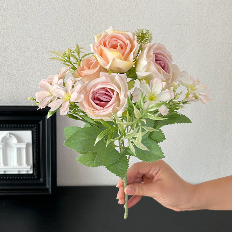 Little Rose Bouquet, Artificial flower, 6Pcs/12Pcs/24Pcs