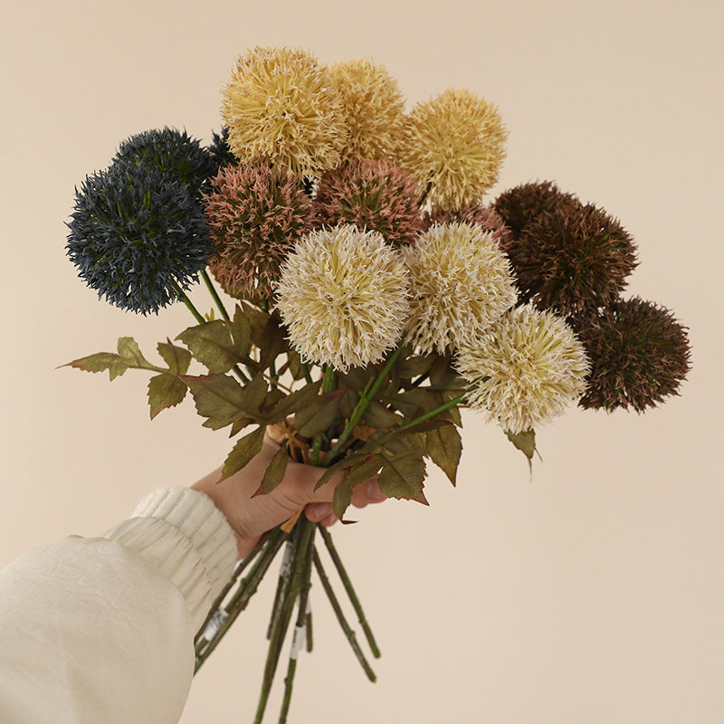 Dandelion, Artificial Flower, Autumn Style, Wedding table decoration, 6/12/24 Pcs