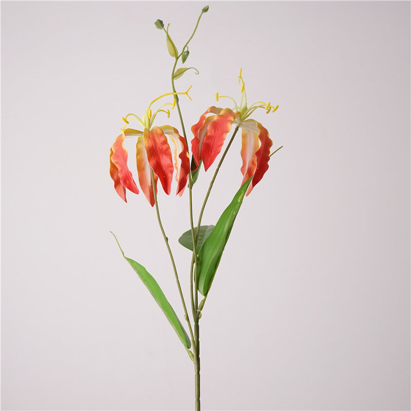 Flame lily, glory lily, Artificial Flower, 6Pcs/12Pcs/24Pcs