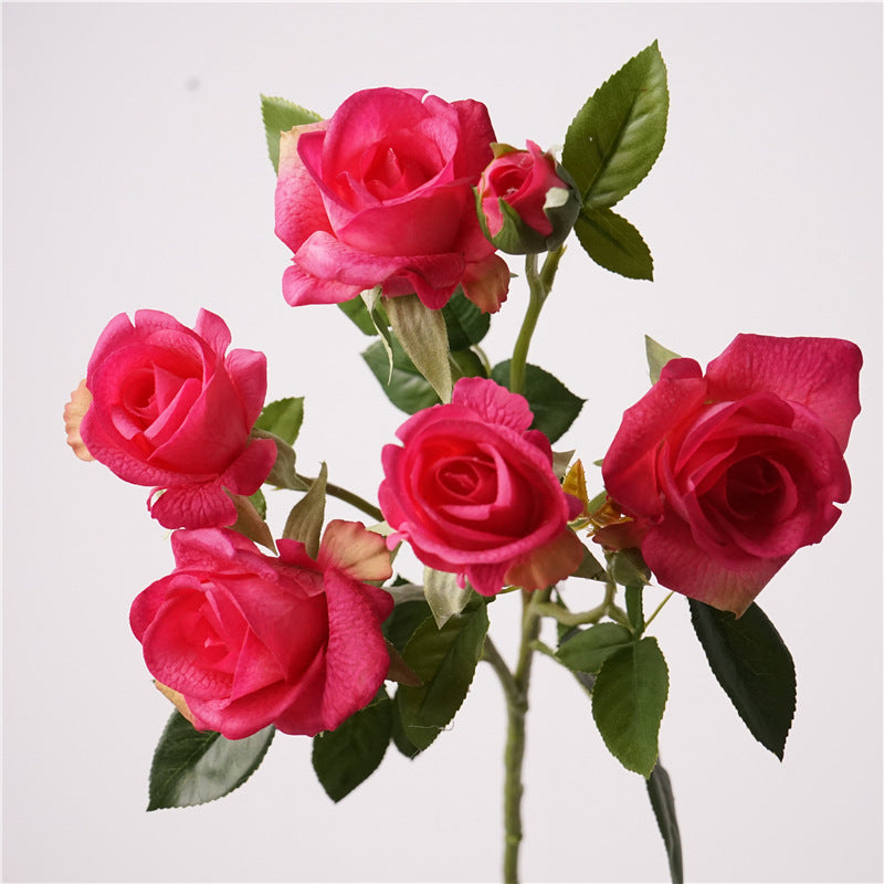 Barbie Rose, Artificial Flower, 6Pcs/12Pcs, Feeling realistic