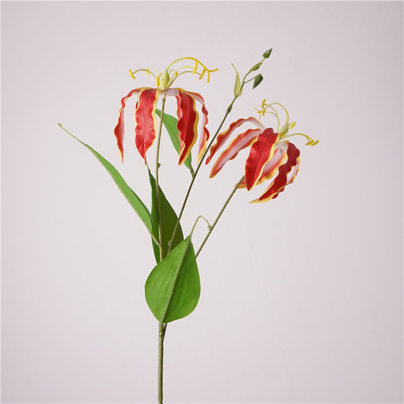 Flame lily, glory lily, Artificial Flower, 6Pcs/12Pcs/24Pcs