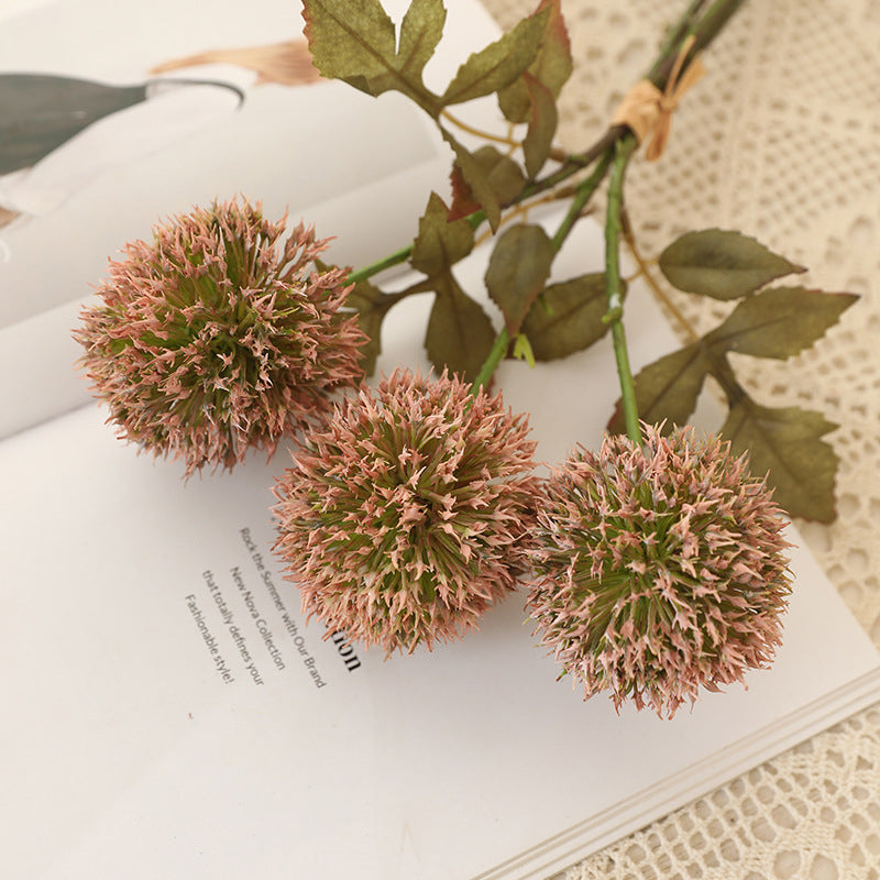 Dandelion, Artificial Flower, Autumn Style, Wedding table decoration, 6/12/24 Pcs