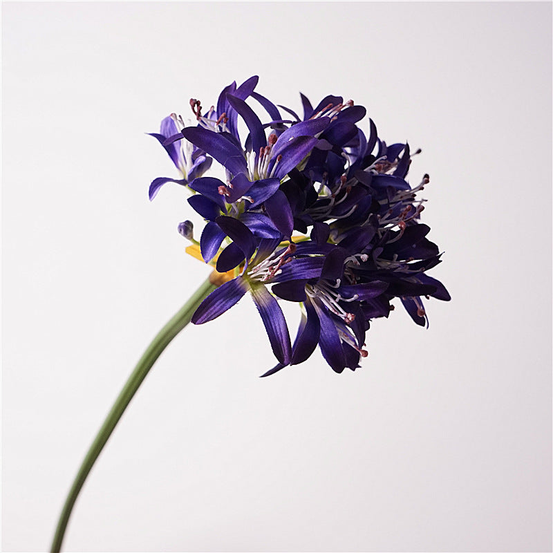 Agapanthus, Artificial Flower, Lily of the Nile, African Lily, 6Pcs/12Pcs a Pack