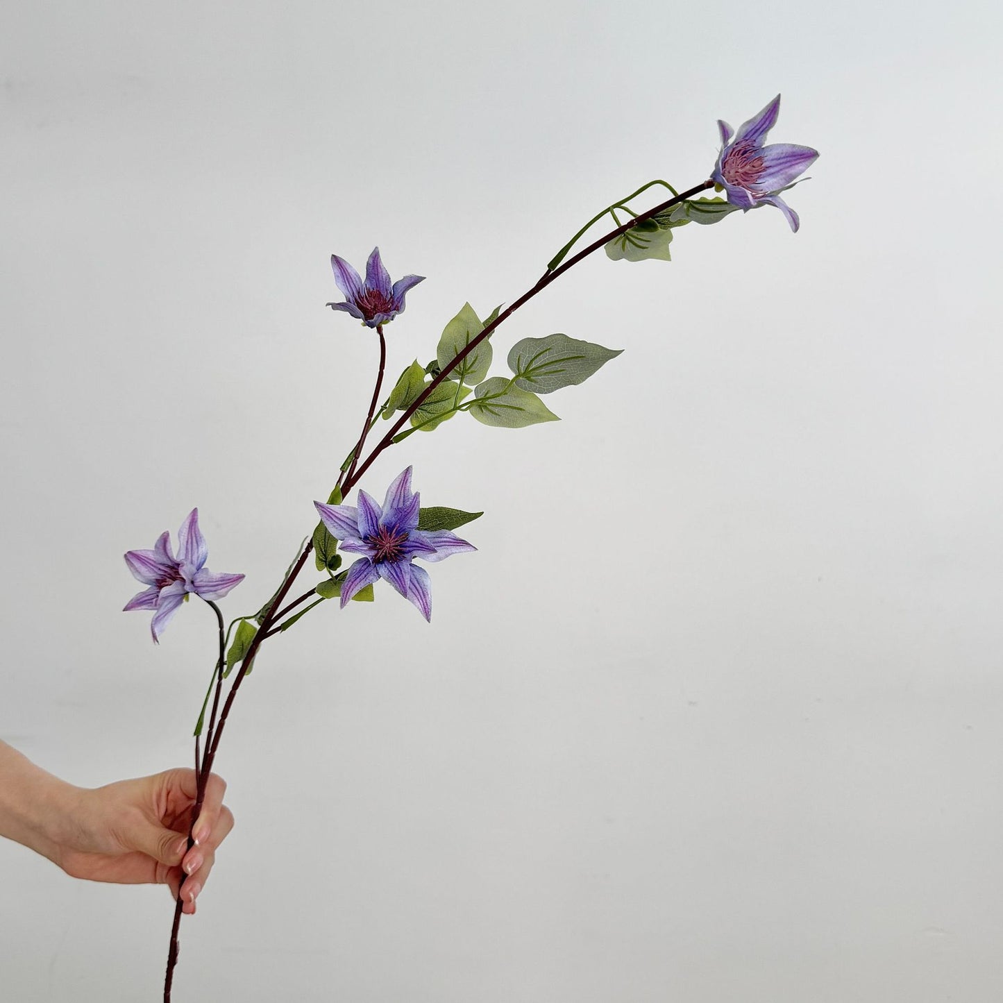 Clematis,Artificial Flower, Suitable for House Decoration, Package