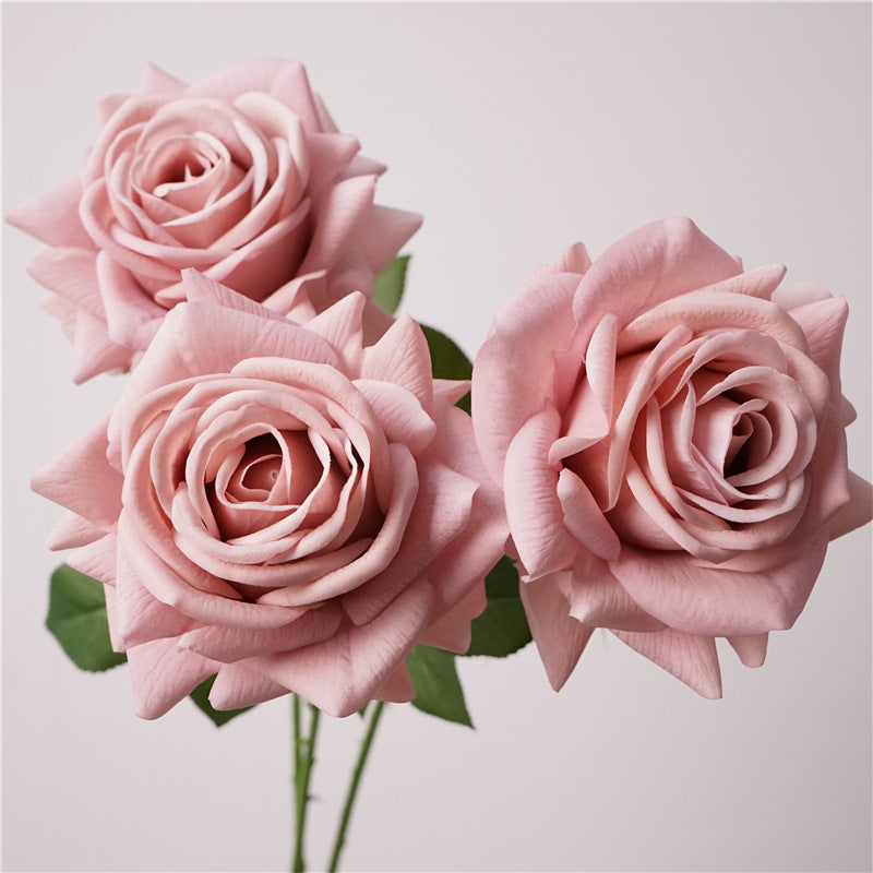 Turkish Rose, Artificial flower, High-quality fabric, Lifelike, 6/12/24 Pcs