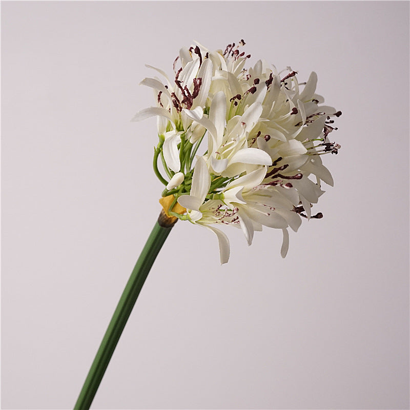 Agapanthus, Artificial Flower, Lily of the Nile, African Lily, 6Pcs/12Pcs a Pack