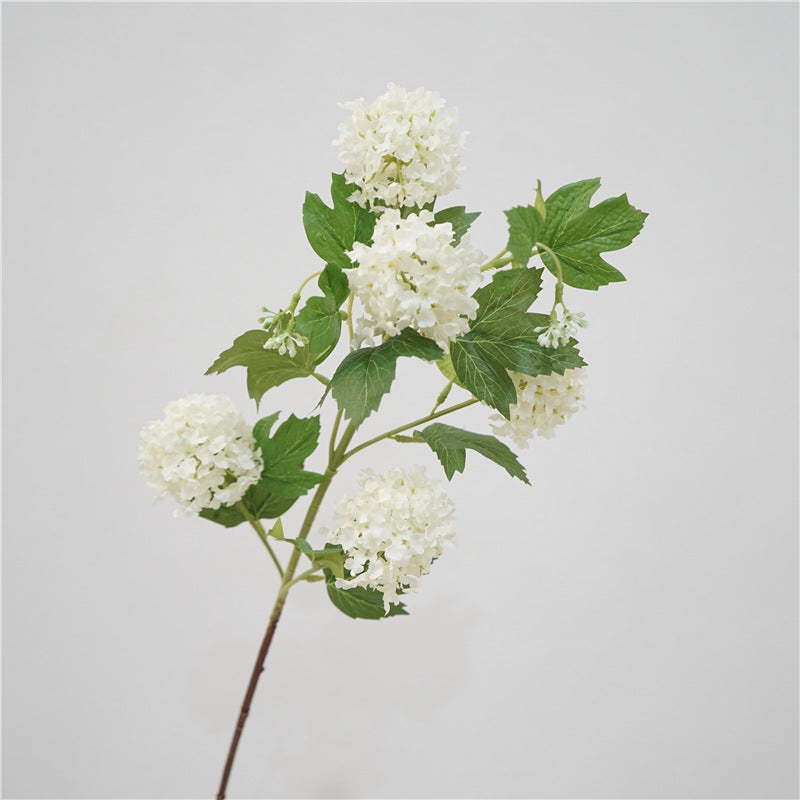 Viburnum macrocephalum, Artificial Flower, Little hydrangea, 6Pcs/12Pcs/24Pcs