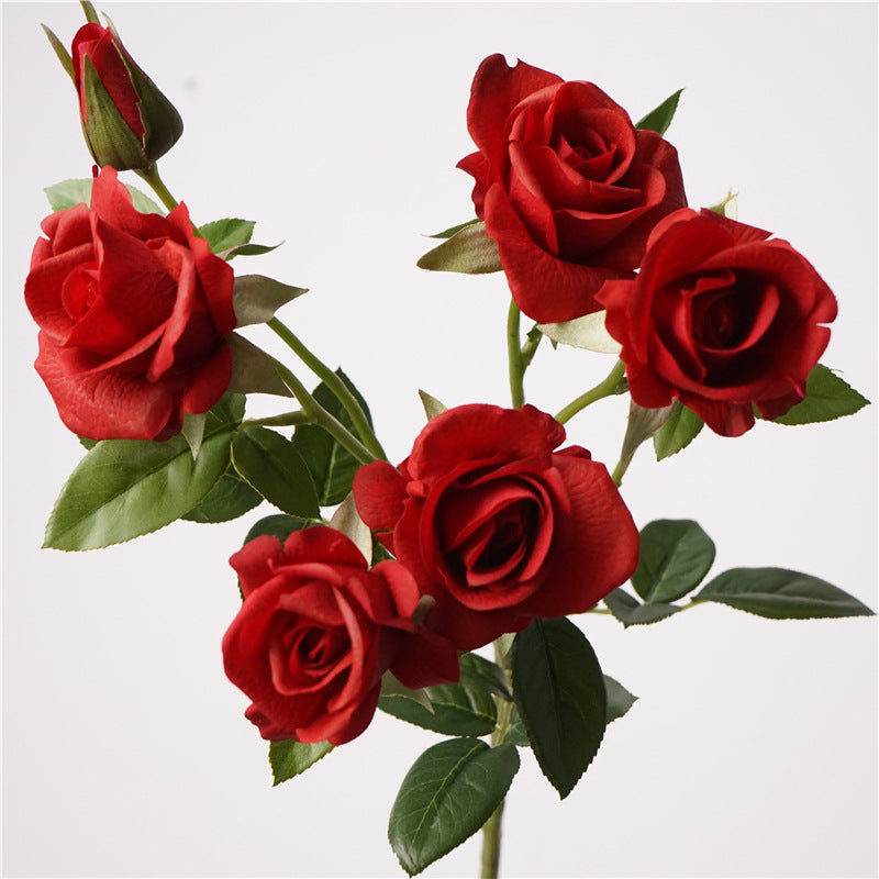 Barbie Rose, Artificial Flower, 6Pcs/12Pcs, Feeling realistic