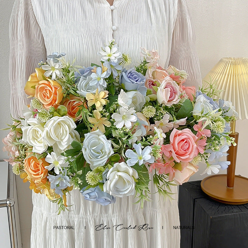 Little Rose Bouquet, Artificial flower, 6Pcs/12Pcs/24Pcs