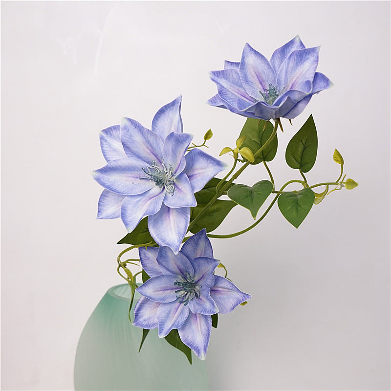 Clematis, Artificial flower, Vivid, 6Pcs/10Pcs/20Pcs a Pack