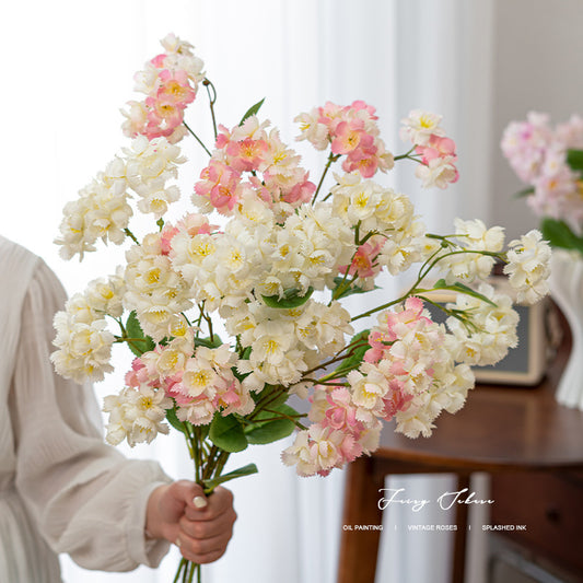 Oriental cherry, Sakura, Cherry blossom, Artificial Flower