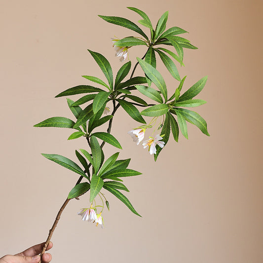 Elaeocarpus hainanensis, Artificial green plants, 8Pcs a Pack