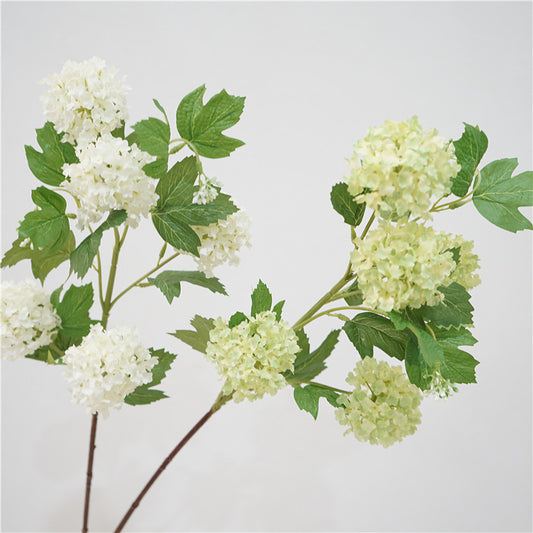 Viburnum macrocephalum, Artificial Flower, Little hydrangea, 6Pcs/12Pcs/24Pcs