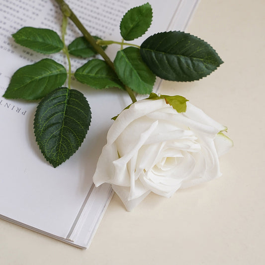 Double-petal rose, artificial flower, moisturizing touch